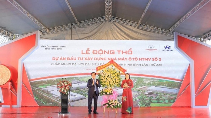 Hyundai Thành Công động thổ nhà máy số 2 tại Ninh Bình